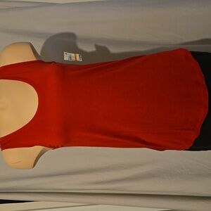 Maison Jules classic Red tank top, NEW
